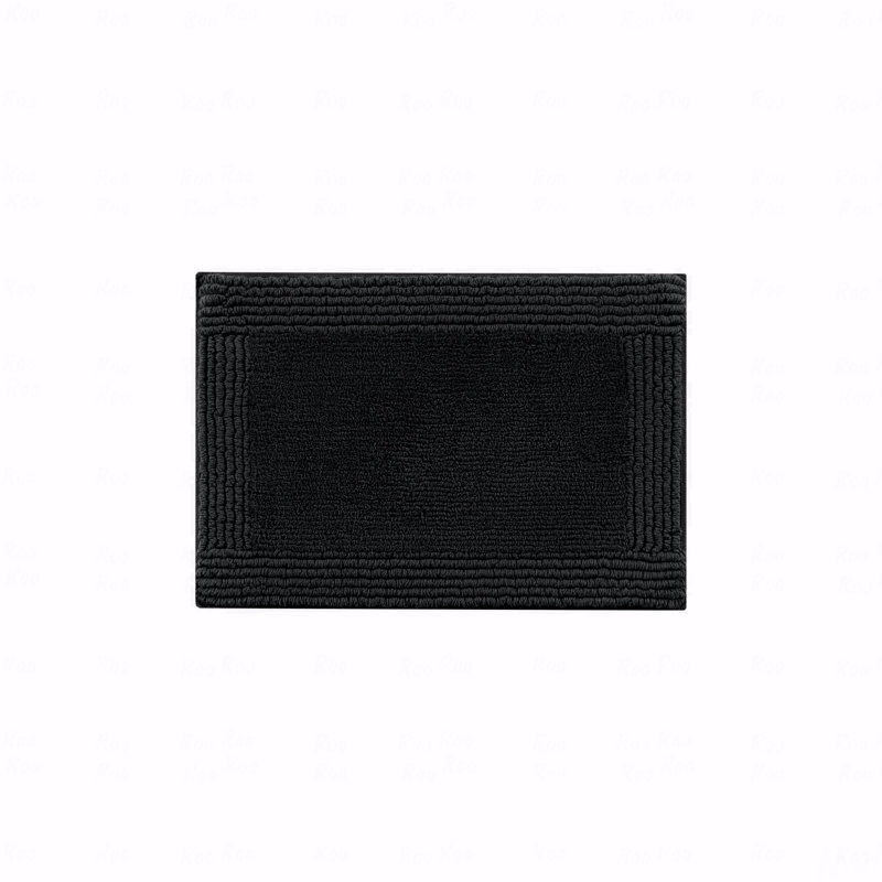 1 Pcs 24X36" 100% Cotton Tufted 3000 Gsm Reversible Bath Rug, Rectangle 2' x 3'