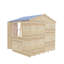 Alderney 7 ft. W x 5 ft. D Wood Shiplap Shed