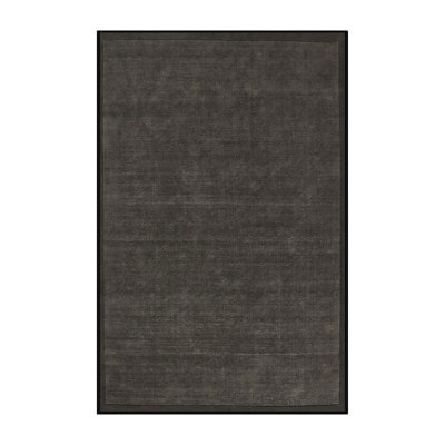 Tapis noir Boulmane