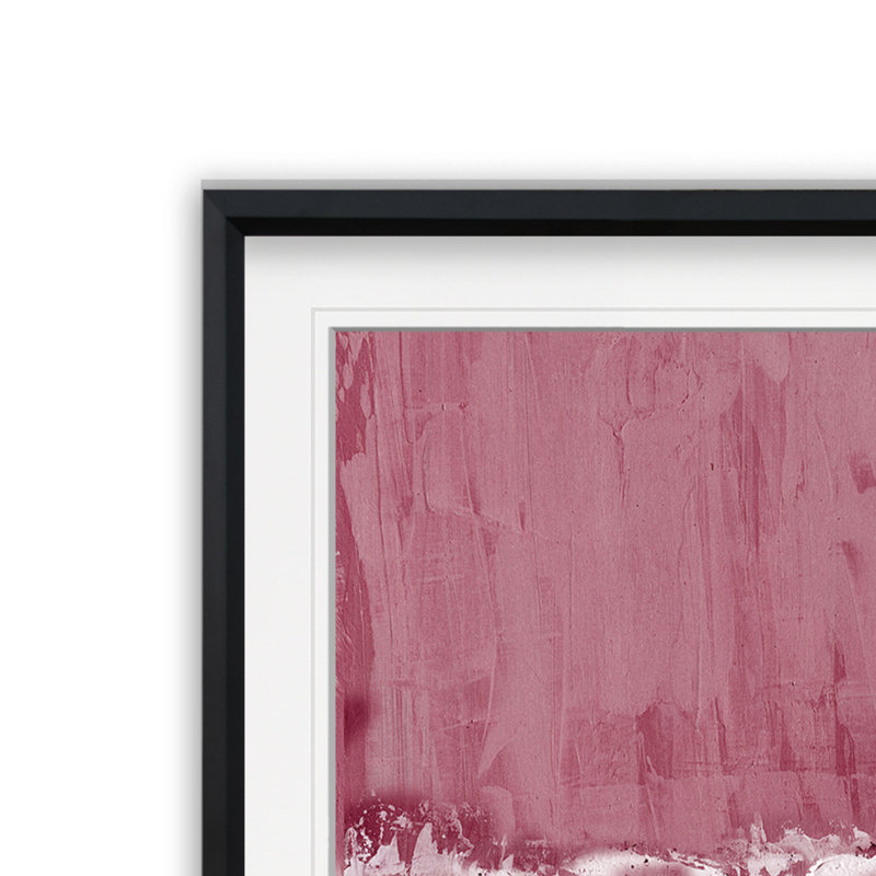 «Springtime in Sedona II», reproduction de peinture à l'huile, H 17,5 po x l 17,5 po x P 1,5 po, Cadre noir