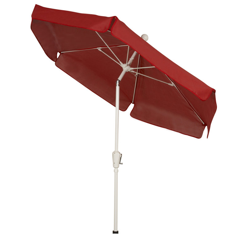 Parasol de marché 7,5 pi Home Garden Tilt, Naturel