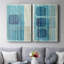 Toile tendue avec châssis bleu I-Premium Gallery - prêt à accrocher-108954878