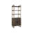 36"W x 18"D x 88"H  Cohesion Vertex Bookcase