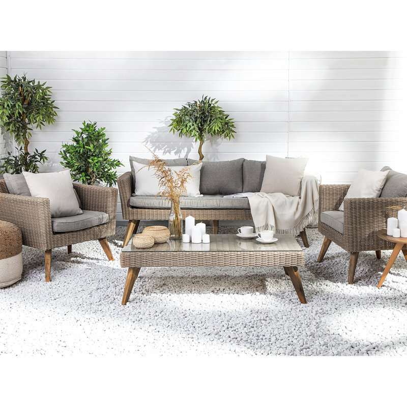 Morelia 5 Seater Rattan Sofa Set