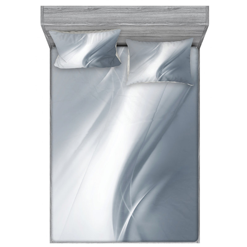 Microfiber Sheet Set, Queen Sheet Set with Fitted Sheet