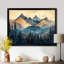 Gintaris Mountain Forest Pine Tree Roots V - montagnes, art mural-1815073715-1654154589-1815073714
