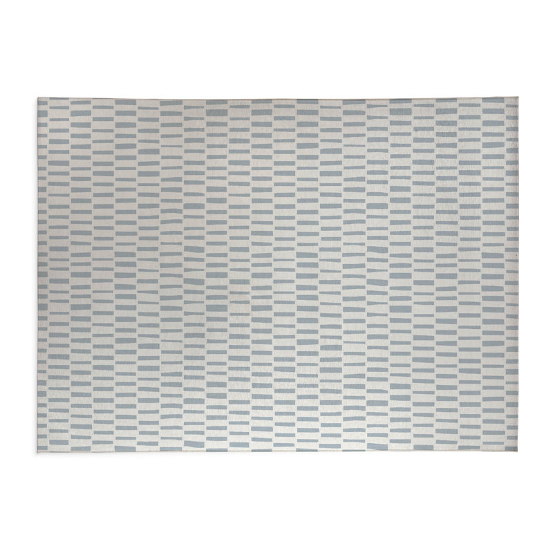 Flat Attack Kids Play Mat, Slate Blue/Blue, Rectangle 3' x 5'