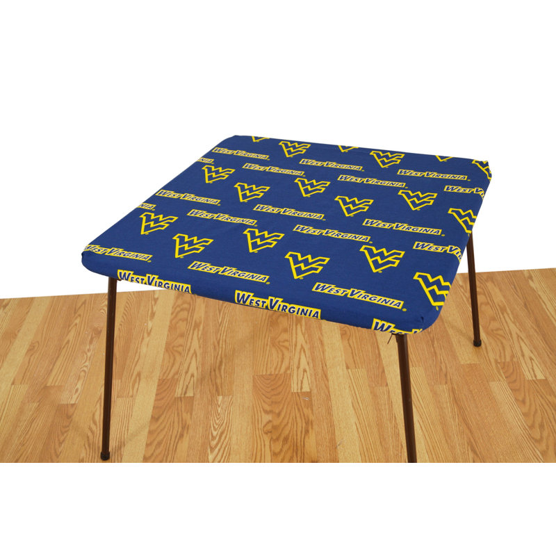 NCAA Outdoor Patio Table Cover, 33" W x 33" D, West Virginia