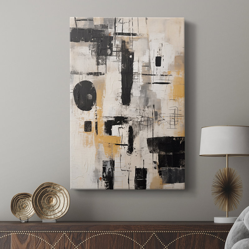 ABSTRACT Series CCCXCVII -Custom Wrapped Gallery Cavas, 36" H x 24" W