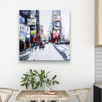 Time square - 32"x32" art on canvas