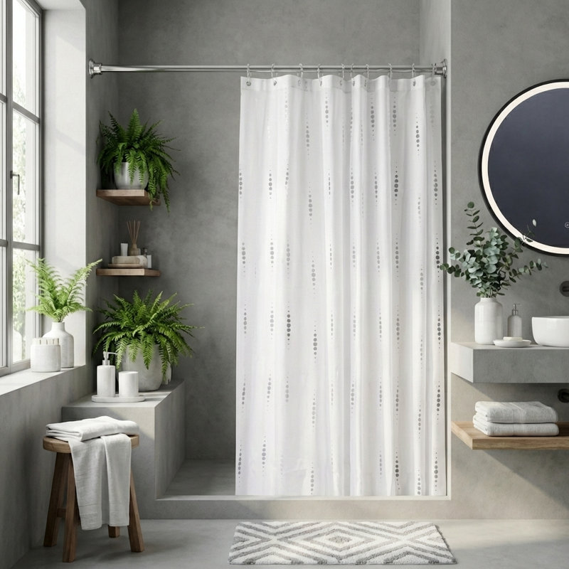 Dotty Shower Curtain
