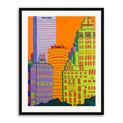 Midtown Print by Sue Graef