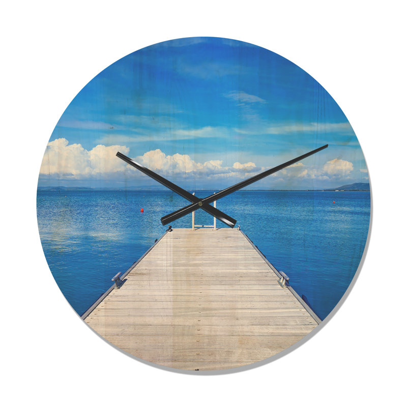 Grande horloge murale moderne, Moyen
