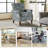 Mooresville Upholstered Armchair with Solid Wood Legs-1806807085