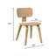 46cm H Solid Wood Side Chair-1725841565