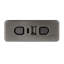  Causeuse inclinable électrique Bennett avec console centrale et chargement USB, beige-1486579486