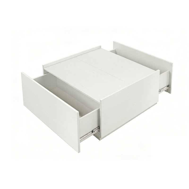 Table basse de style transitionnel 1pc, White