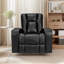 Ensemble de salon inclinable 3 pièces Ilkeston (2 fauteuils inclinables et causeuse)