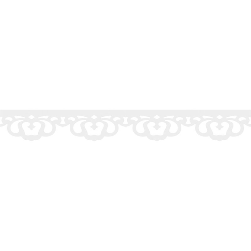 6"H x 5/8"P x 48"L Monroe Architectural Grade PVC Running Trim, 6" H x 48" W x 0.63" D