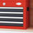 17.7" 4-Drawer Tool Box Lockable Steel Tool Chest with Latch and Keys