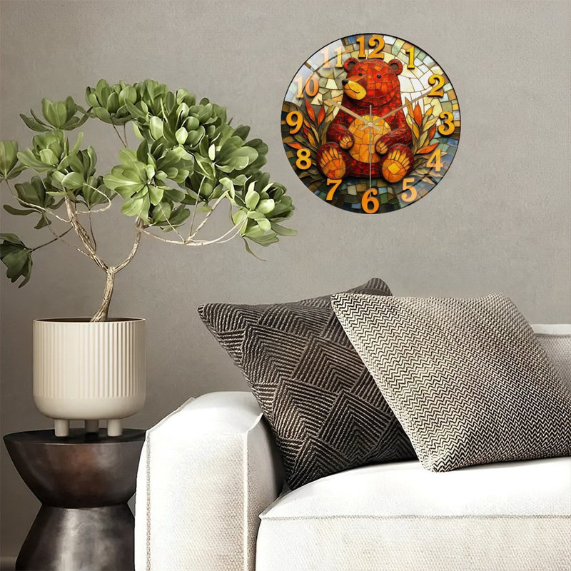 Horloge murale 12 po