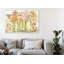 «Colorful Flowers In Mason Jar» par Tre Sorellw Studios - reproduction sur toile-23681607