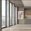 «Honoring Matisse Warm V2» par Danhui Nai, art mural sur toile-1765501062