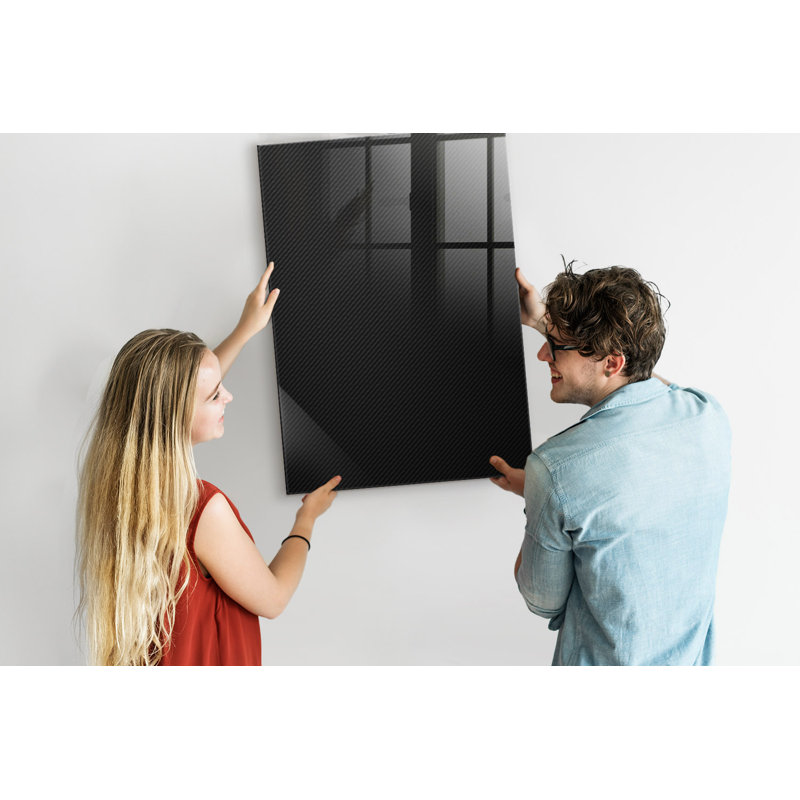 Dark Pattern Magnetic Wall Mounted Dry Erase Board