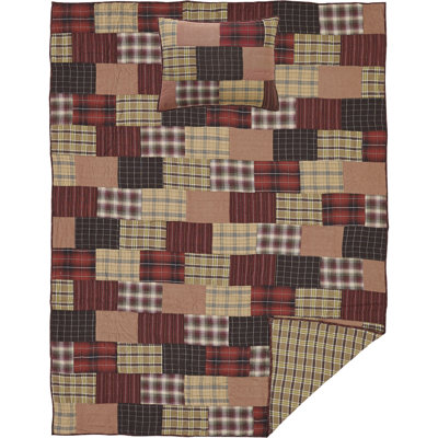 Wyatt Rustic Cotton Patchwork Quilt