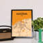 Havana City Map - No Frame Print-1615704827