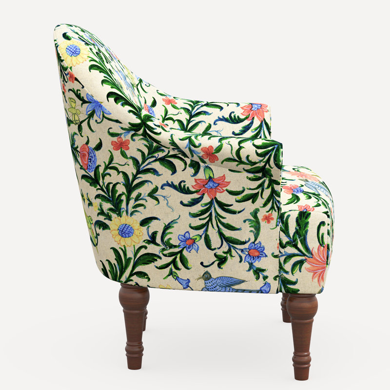 Preeti Accent Chair, Jr Trayi Multi Floral