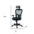Black Adjustable Swivel Mesh Rolling Executive Chair