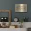 Art mural en métal House of Hampton® «Row Of Hydrangea» par Cheri Blum-1227569281
