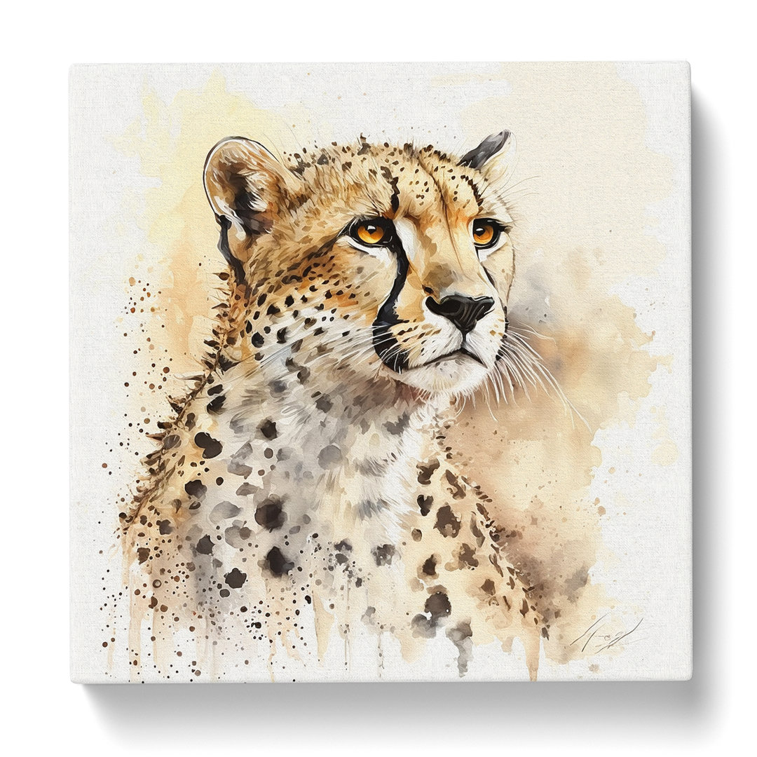 Gepard Aquarell - Kunstdrucke