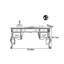 Bureau classique de style campagnard américain