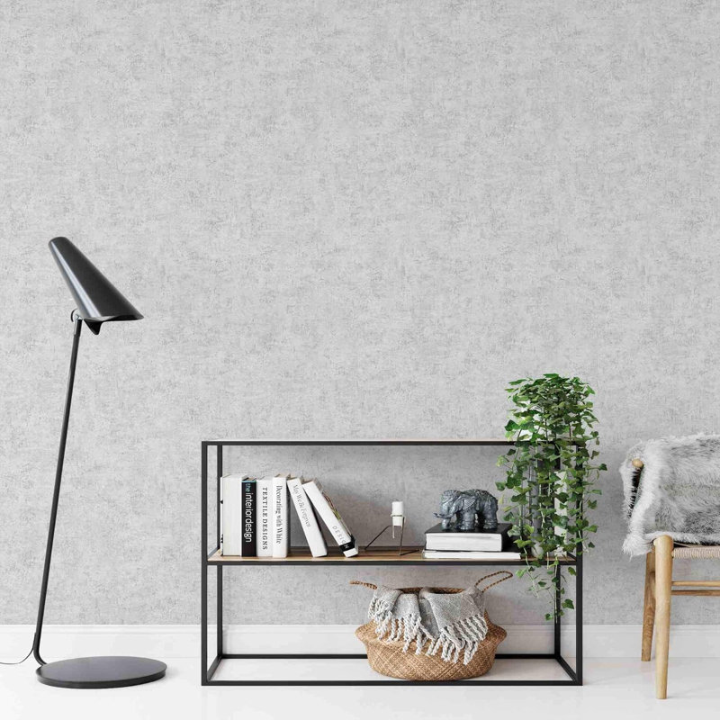Blasingim 10m x 53cm Textured Metallic Wallpaper Roll