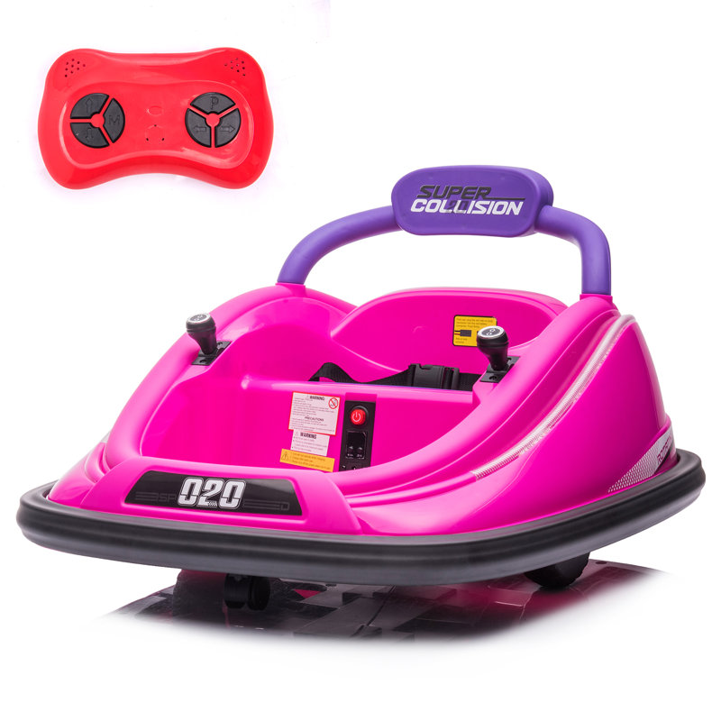 lohomeus Kids Ride Bumper Car Electric Vehicle with Remote Control