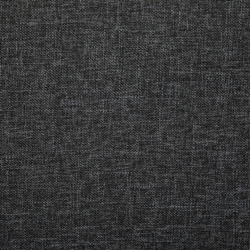 Laurana Upholstered L-Shaped Sectional Right Hand Facing, Charcoal Gray 100% Linen
