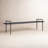 Karson Solid Wood Bench with Metal Legs