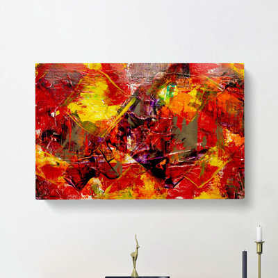 Abstract Art Painting Vol.215 by S.Johnson - Wrapped Canvas