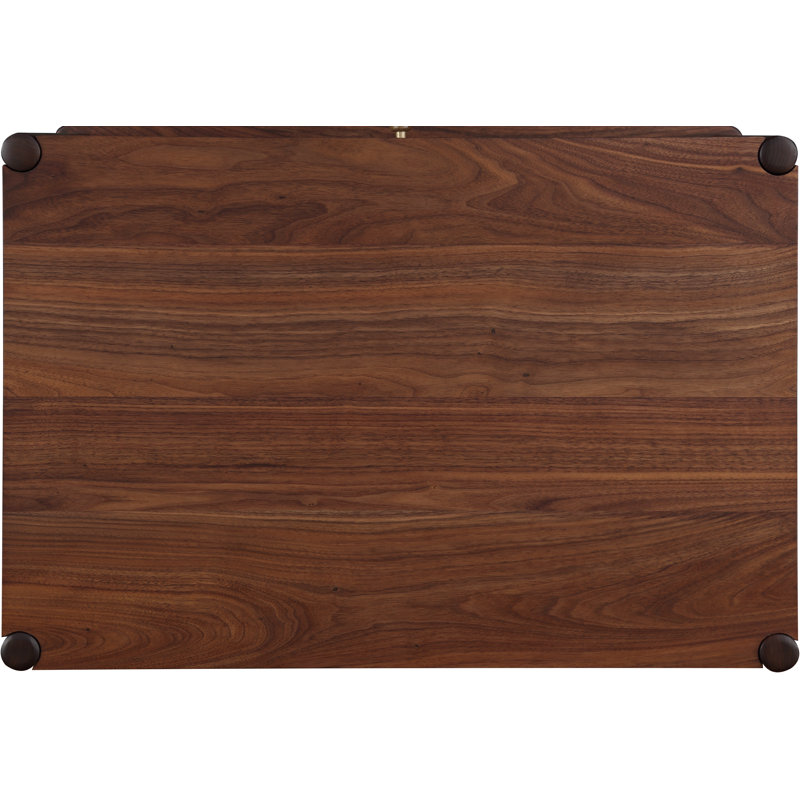 Walnut Grove 1 - Drawer Solid Wood Nightstand