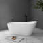 Baignoire de trempage autoportante en acrylique 59 po. X 31 po.
