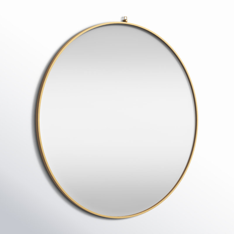 Miroir Cassie, Laiton, 42 po x 42 po