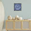«Blue Nova Seashell», art mural encadré flottant par Julie Derice-746522459-746522460