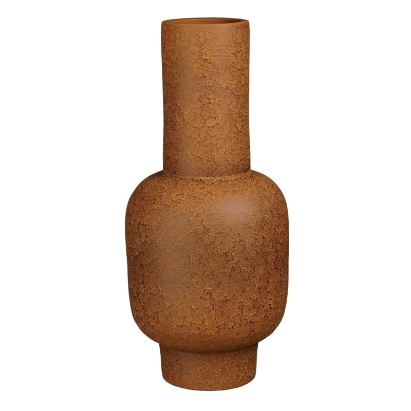 Chennelle Terracotta Table Vase, Brown
