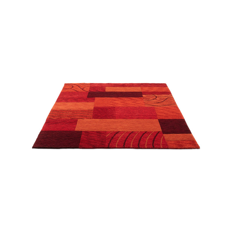 Handmade Wool Carpet, Rectangular 140cm x 200cm
