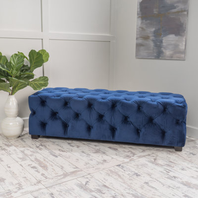 Dannetta Velvet Ottoman