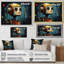 Popart Robot Fusion II - Art mural Pop Art-596410048-596410049