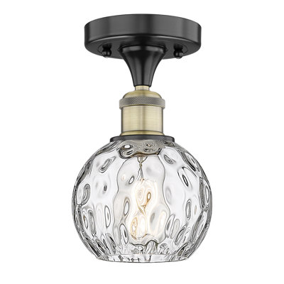Cindi Glass Semi Flush Mount