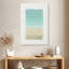 Avery turquoise abstrait sur fond blanc-108371635